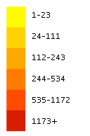 Clematis microphylla flora location map legend