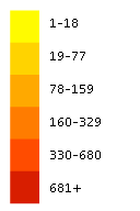 Glycine canescens flora location map legend