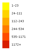Platylobium formosum flora location map legend