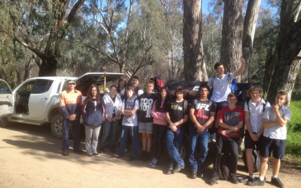 James Fallon School at Spillway Reserve - Woolshed Thurgoona Landcare Group