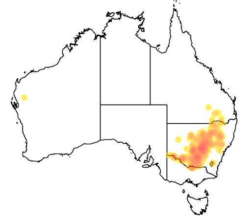 Spiny-fruit Saltbush flora location map