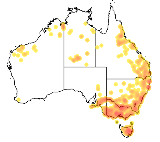 Potamogeton tricarinatus flora location map